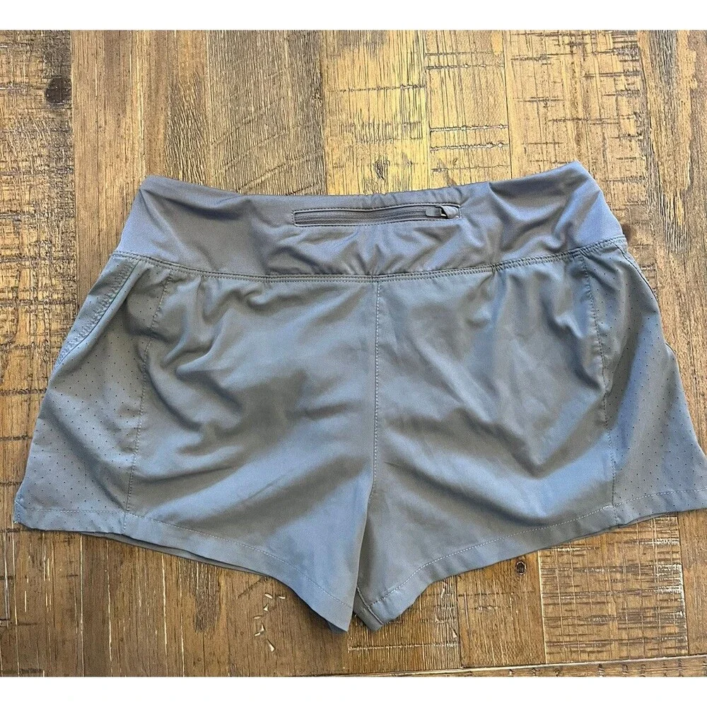 Nike Flex Womens Dri-Fit Running Shorts Gray Size Small Active Outdoors Fitness